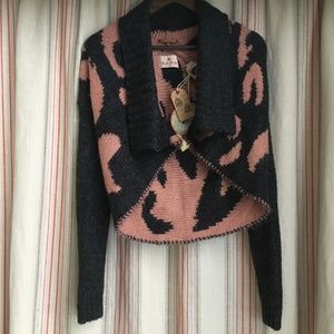 NWT Scotch R' Belle Cropped Cardigan